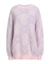 Joshua Sanders Joshua*s X Smiley World Woman Sweater Pink Size L Acrylic, Polyamide, Alpaca Wool