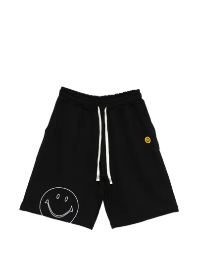 Joshua Sanders Logo Shorts In Black
