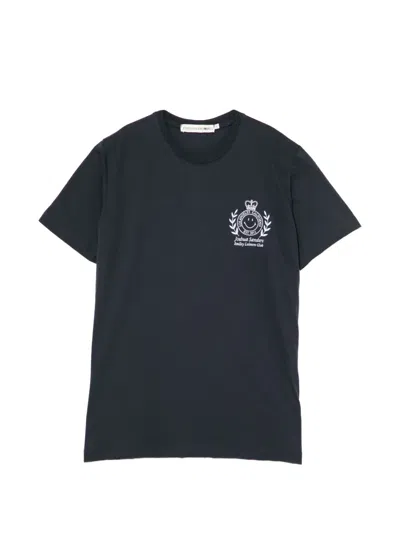 Joshua Sanders Logo T-shirt In Blue