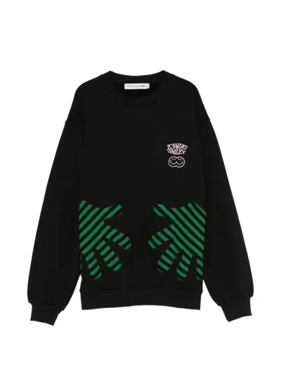Joshua Sanders Logo-embroidered Sweatshirt In Black