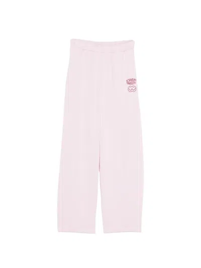 Joshua Sanders Jogginghose Mit Logo-stickerei In Purple