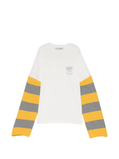 Joshua Sanders T-shirt Mit Logo-stickerei In White