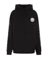 Joshua Sanders Smiley-motif Half-zip Sweatshirt In Black