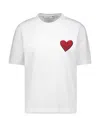 Joshua Sanders Love Heart Tee In White