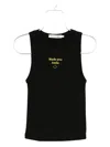 Joshua Sanders Made You Tank Top In Black