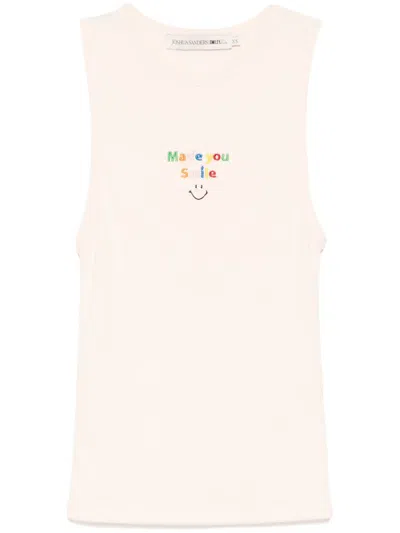 Joshua Sanders Made You Tank Top In Neutrals