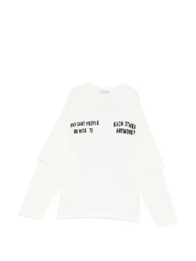 Joshua Sanders Magda Nice T-shirt In Neutral