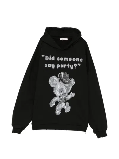 Joshua Sanders Magda Party Hoodie In Black
