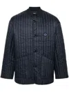 Joshua Sanders Patch-detail Bomber Jacket In Blue