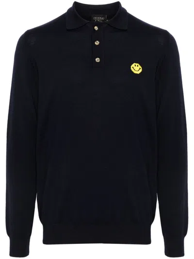 Joshua Sanders Pixel Polo Shirt In Blue