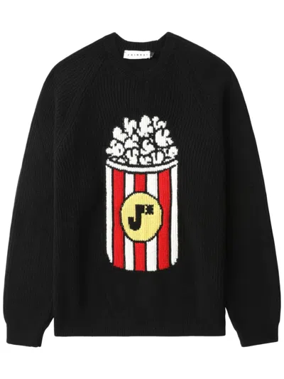 Joshua Sanders Popcorn Jumper In Black