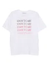 Joshua Sanders Slogan-embossed T-shirt In White