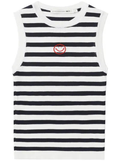 Joshua Sanders Smile Top In White
