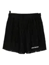 Joshua Sanders Smilepls Shorts In Black