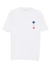 Joshua Sanders Smiley-face Embroidered T-shirt In White