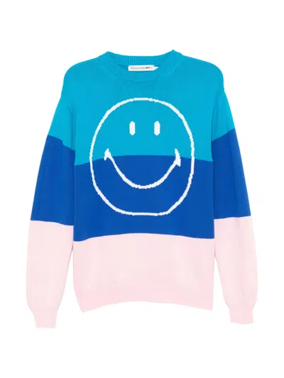 Joshua Sanders Smiley-intarsia Sweater In Multi