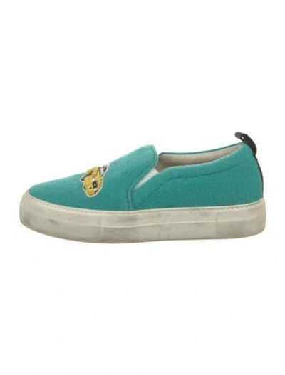 Pre-owned Joshua Sanders Sneakers In Blue