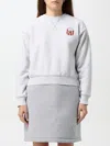 Joshua Sanders Sweatshirt Mit Stickerei In Grau