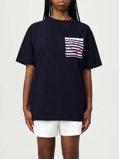 Joshua Sanders T-shirt  Woman Color Blue