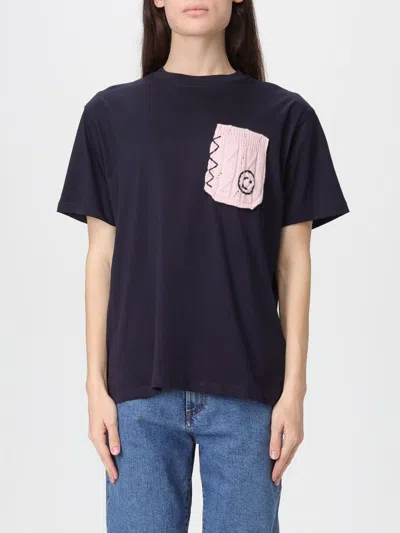 Joshua Sanders T-shirt  Woman Color Blue