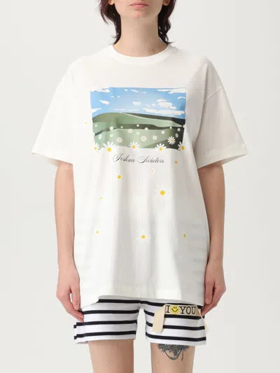 Joshua Sanders T-shirt  Woman Color Cream