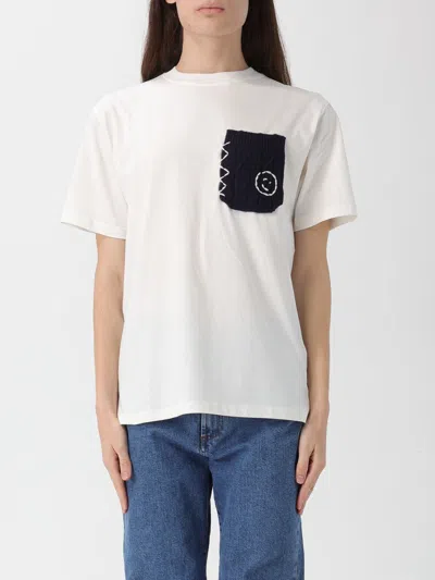 Joshua Sanders T-shirt  Woman Color Yellow Cream In White