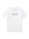 Joshua Sanders Text-print T-shirt In White