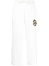 Joshua Sanders Print-detail Track Pants In White