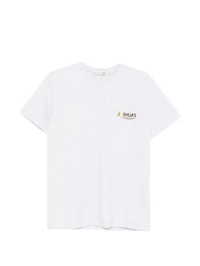 Joshua Sanders X Smiley Logo T-shirt In Gray