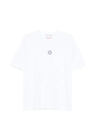Joshua Sanders X Smiley Logo T-shirt In White