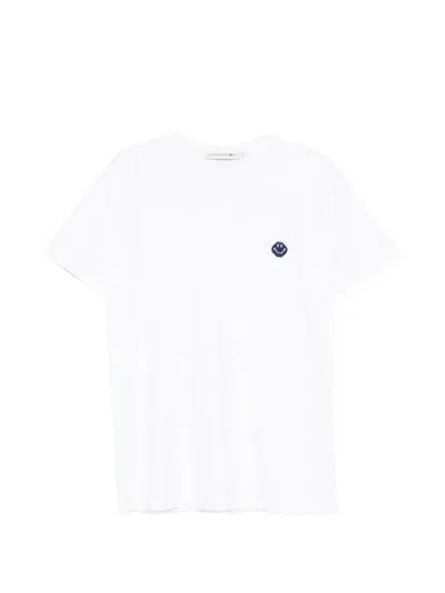 Joshua Sanders X Smiley Pixel T-shirt In White