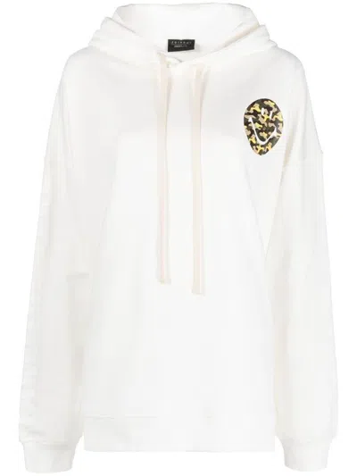Joshua*s Joshua's Smiley Logo Cotton Hoodie