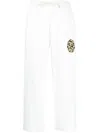 Joshua*s Joshua's Smiley Logo Cotton Sweatpants In White