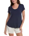 Josie By Josie Natori Josie Natori Everyday T-shirt In Blue