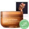 Josie Maran Bohemian Fig - Argan Oil + Sugar Balm Refillable Exfoliating Body Scrub Jar 6 oz