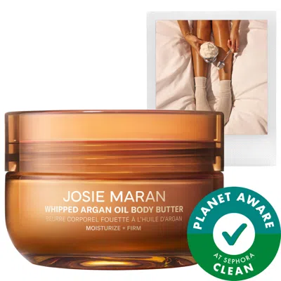 Josie Maran ...in Bed (whipped Vanilla Milk + Cashmere Musk) - Whipped Argan Oil Refilllable Body Butter Jar 6 O