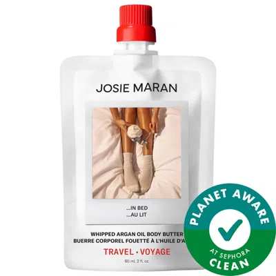 Josie Maran Mini ...in Bed (whipped Vanilla Milk + Cashmere Musk) - Whipped Argan Oil Refilllable Body Butter 2 