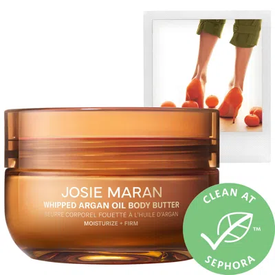 Josie Maran Sweet Citrus - Whipped Argan Oil Refillable Firming Body Butter Jar 6 oz In White