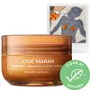 Josie Maran Topless Tangerine - Argan Oil + Sugar Balm Refillable Exfoliating Body Scrub Jar 6 oz