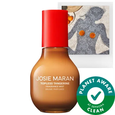 Josie Maran Topless Tangerine - Hair + Body Fragrance Mist With 100% Natural Scents 3.38 Oz/100 ml