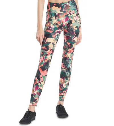 Josie Natori Activewear Solstice Full Leggings In Camouflage In Multi