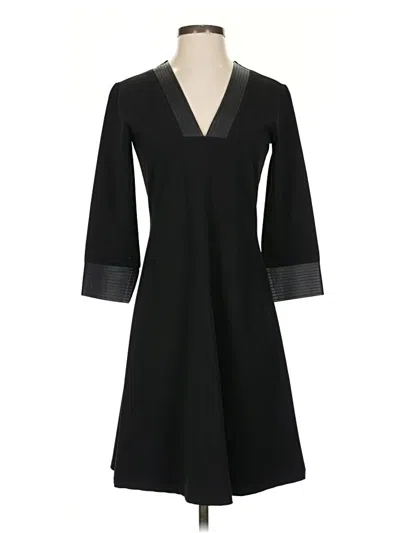 Pre-owned Josie Natori Casual Dress In Black