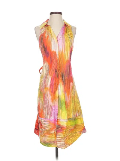 Pre-owned Josie Natori Casual Dress In Orange