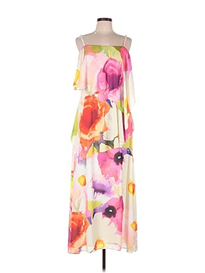 Pre-owned Josie Natori Casual Dress In Purple