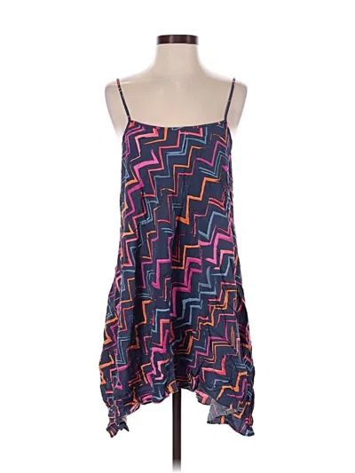 Pre-owned Josie Natori Casual Dress In Purple