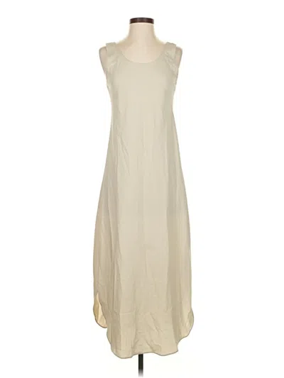 Pre-owned Josie Natori Casual Dress In Tan