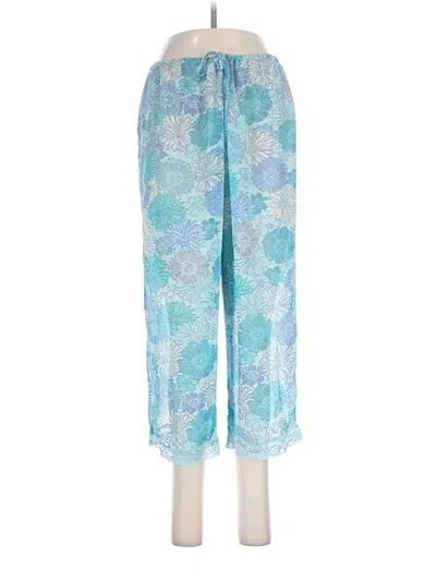 Pre-owned Josie Natori Casual Pants In Blue