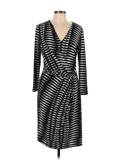 Pre-owned Josie Natori Cocktail Dress In Black