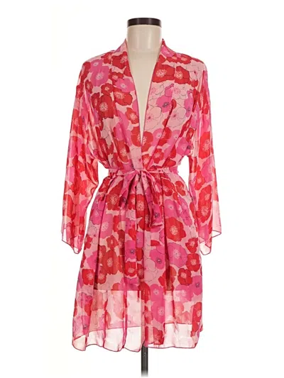 Pre-owned Josie Natori Cocktail Dress In Pink