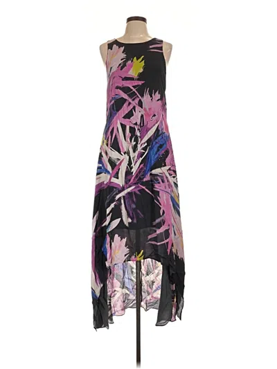 Pre-owned Josie Natori Cocktail Dress In Purple